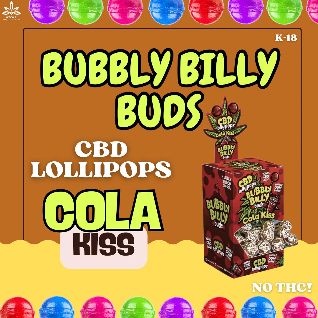 BB - LOLLIPOPS, 10mg CBD - Cola Kiss