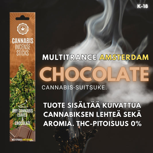 Cannabis-suitsuke, suklaa