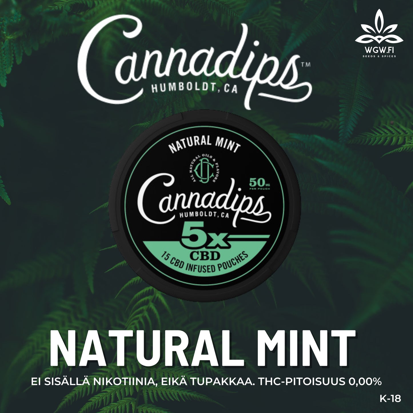 NATURAL MINT, 50mg