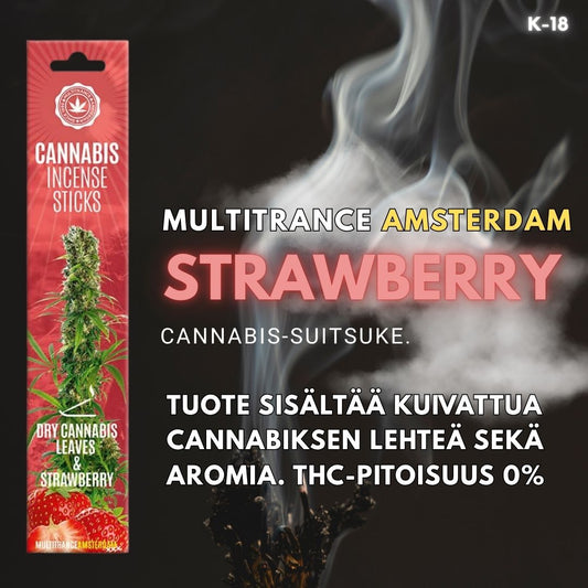 Cannabis-suitsuke, mansikka.