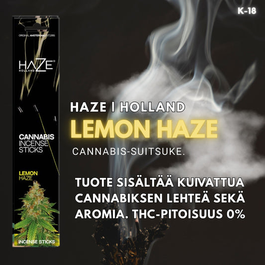 HAZE -Cannabis-suitsuke, sitruuna.