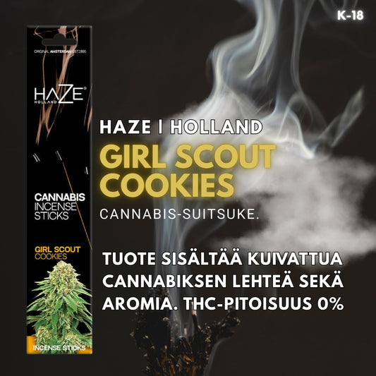 HAZE -Cannabis-suitsuke, keksi.