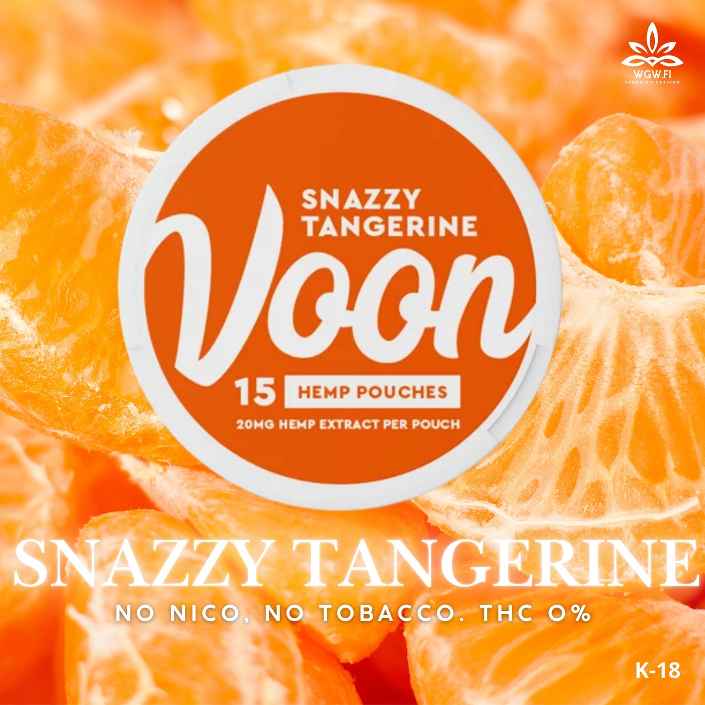 SNAZZY TANGERINE, 20mg