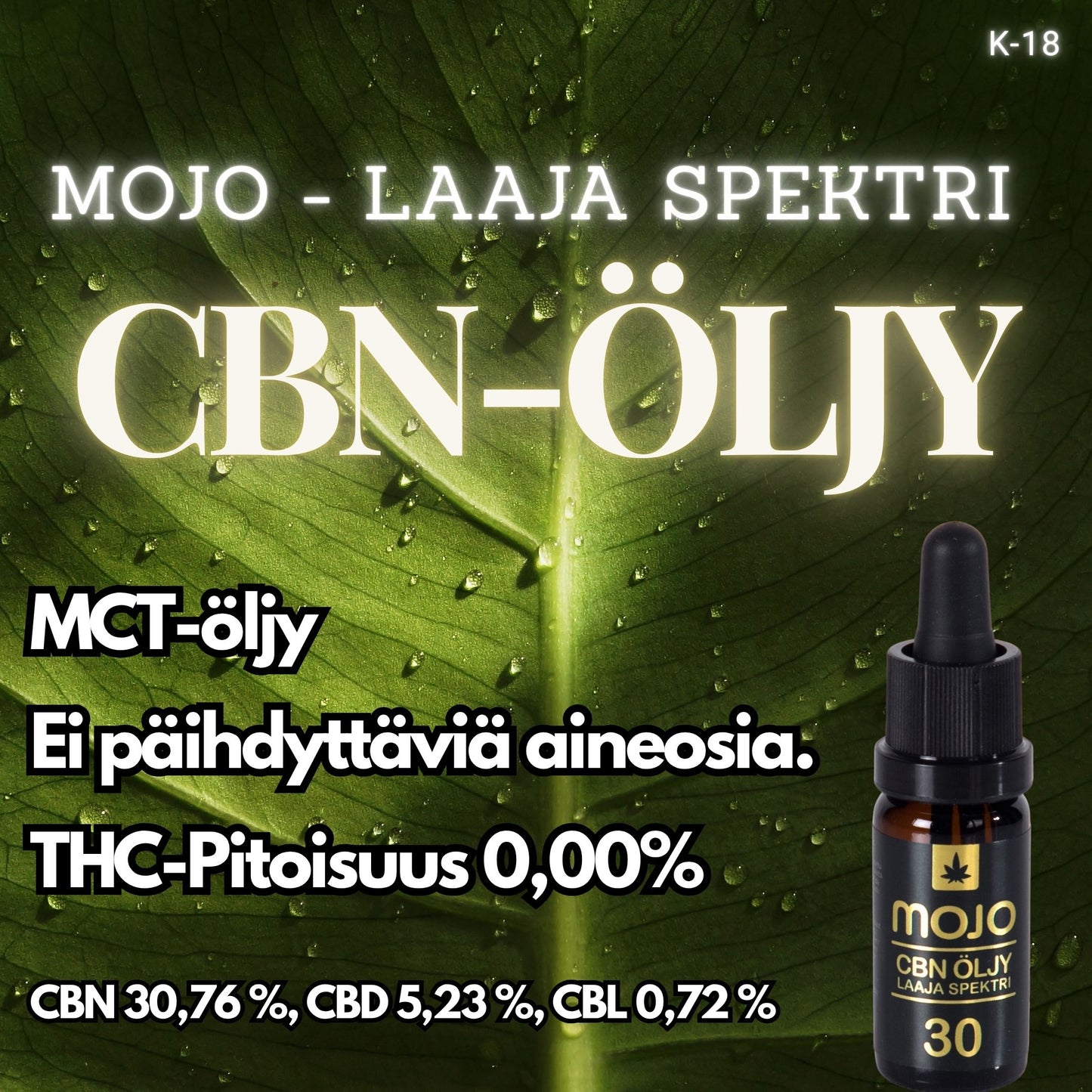MOJO - CBN-Öljy, 10ml