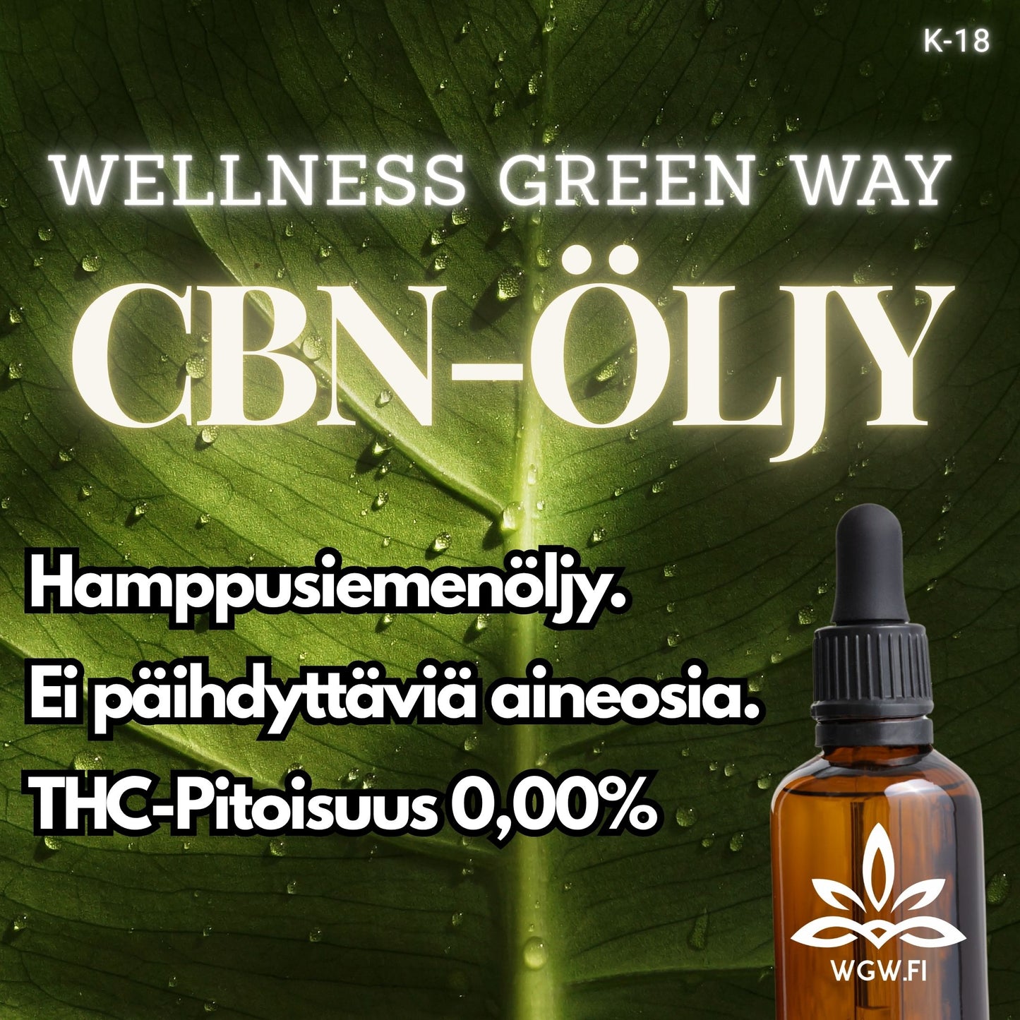 CBN-Öljy, 10ml / 5ml