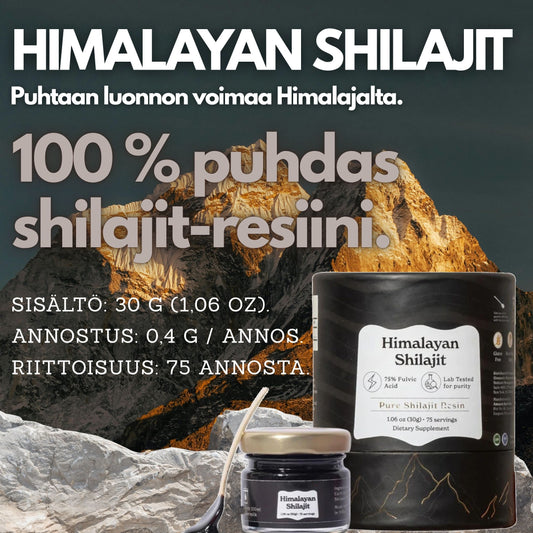 HIMALAYAN SHIJAJIT -Tahnamainen resiini, 30g