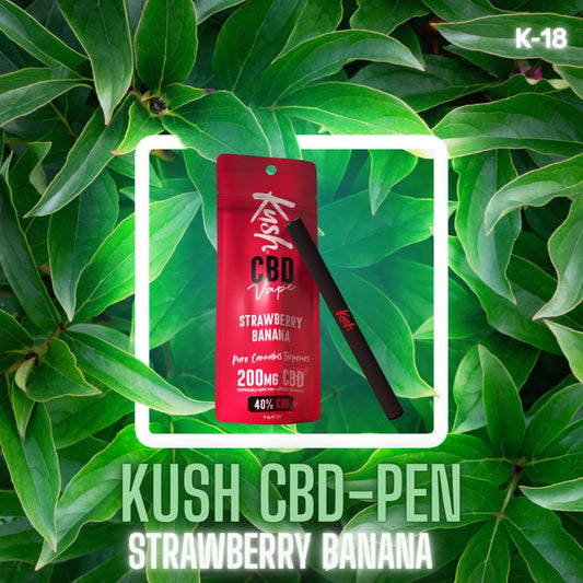 KUSH CBD-VAPE - Strawberry Banana 200mg2