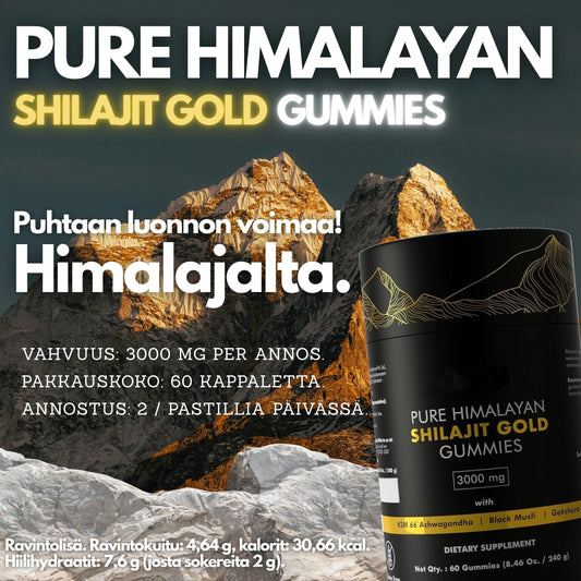 PURE HIMALAYAN SHILAJIT - Gold Gummies