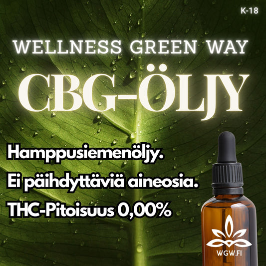 CBG-Öljy, 10ml / 5ml